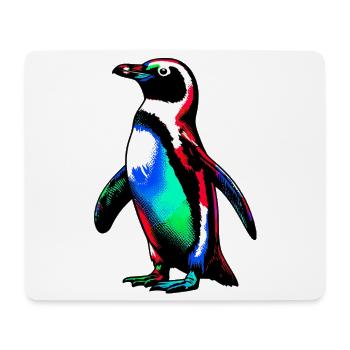 Pingouin - Tapis de souris (format paysage) - blanc - Devant