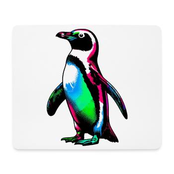 Pinguin - Mousepad (Querformat) - Weiß - Vorne