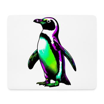 Pingouin - Tapis de souris (format paysage) - blanc - Devant