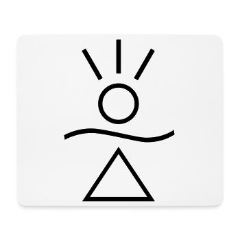 Honnaua - Das Amulett des Glücks - Mousepad (Querformat) - Weiß - Vorne