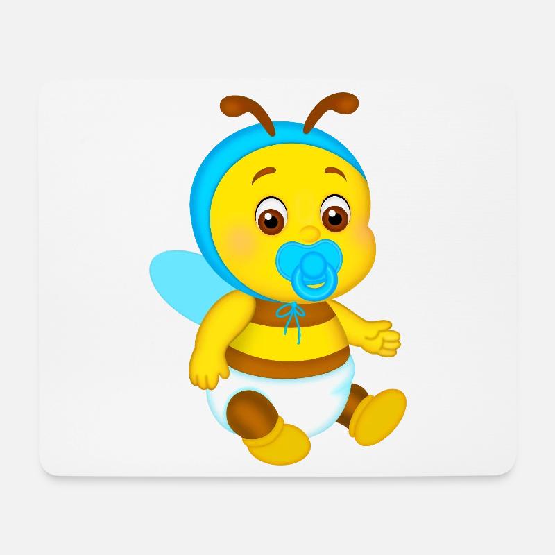 BABEE Boy - Mouse Pad (horizontal) - white
