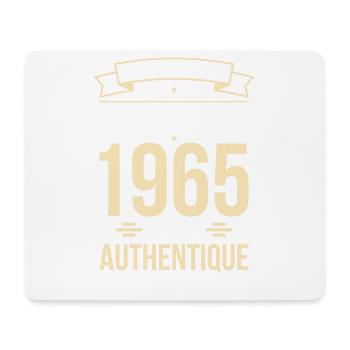 Anniversaire 60 ans - Original - Octobre 1965 - Tapis de souris (format paysage) - blanc - Devant