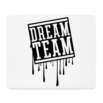 Dream Team - Mousepad (Querformat) - Weiß - Vorne