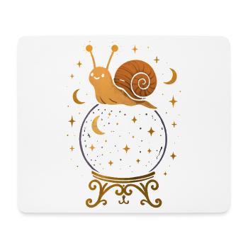 Star-like snail in the Magic Crystal - Mouse Pad (horizontal) - white - Front