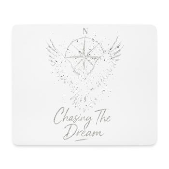Traumjagd Kompassflügel - Mousepad (Querformat) - Weiß - Vorne