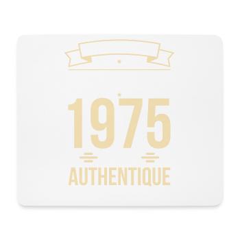 50. Jahrestag - Original - November 1975 - Mousepad (Querformat) - Weiß - Vorne