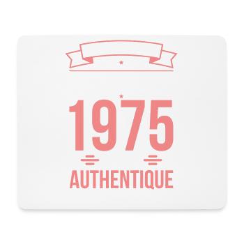 50. Jahrestag - Original - November 1975 - Mousepad (Querformat) - Weiß - Vorne