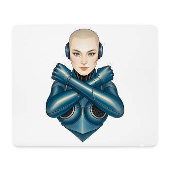 I'M A NERD #1 - geek & scifi - Tapis de souris (format paysage) - blanc - Devant