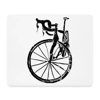 Bicycle - Mouse Pad (horizontal) - white - Front