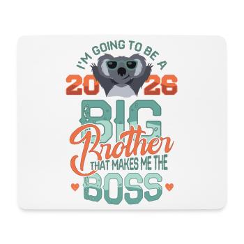 2026 Big Brother Koala Schwangerschaft Baby Liebe - Mousepad (Querformat) - Weiß - Vorne