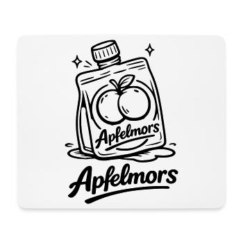 Apple Mors Butt - Mouse Pad (horizontal) - white - Front