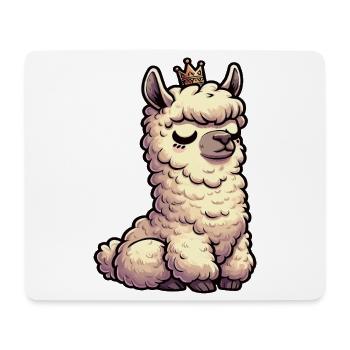 alpaca llama owner alpaca llamas llamas llamas - Mouse Pad (horizontal) - white - Front