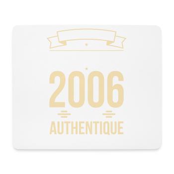 Anniversaire 20 ans - Original - Mars 2006 - Tapis de souris (format paysage) - blanc - Devant