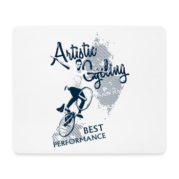 Artistic cycling, artistic cycling, indoor cycling - Mouse Pad (horizontal) - white - Front