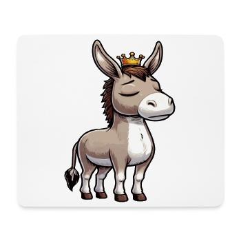 Donkey Donkey Donkey Holder Muli Long-Eared Donkey Muli - Mouse Pad (horizontal) - white - Front
