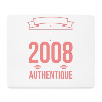 Anniversaire 18 ans - Originale - Juillet 2008 - Tapis de souris (format paysage) - blanc - Devant