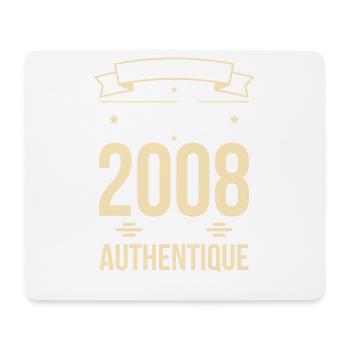 Anniversaire 18 ans - Original - Août 2008 - Tapis de souris (format paysage) - blanc - Devant