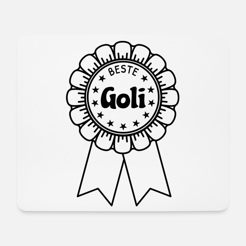 Beste Goli - Mousepad (Querformat) - Weiß