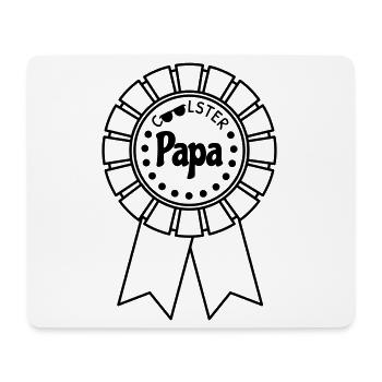 Coolest Dad - Mouse Pad (horizontal) - white - Front