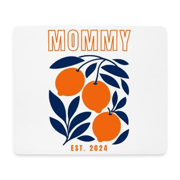 Mama 2024 - Mousepad (Querformat) - Weiß - Vorne