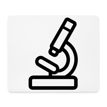 Microscope - Mouse Pad (horizontal) - white - Front