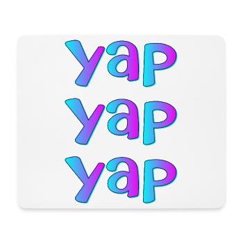Speeches Proverbs - Mouse Pad (horizontal) - white - Front