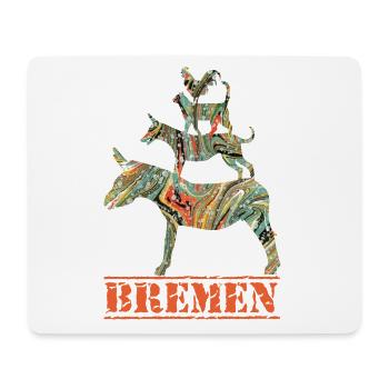 bremen e 200 - Mousepad (Querformat) - Weiß - Vorne