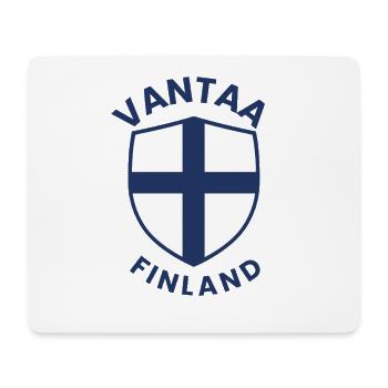 Vantaa Shield of Finland - Mouse Pad (horizontal) - white - Front