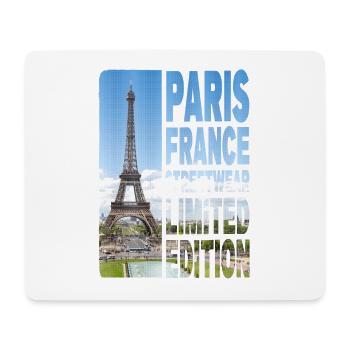Paris France City Skyline Home Love - Mouse Pad (horizontal) - white - Front