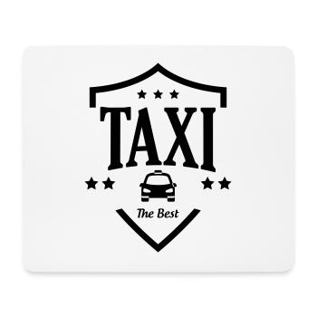 The best taxi - Mouse Pad (horizontal) - white - Front