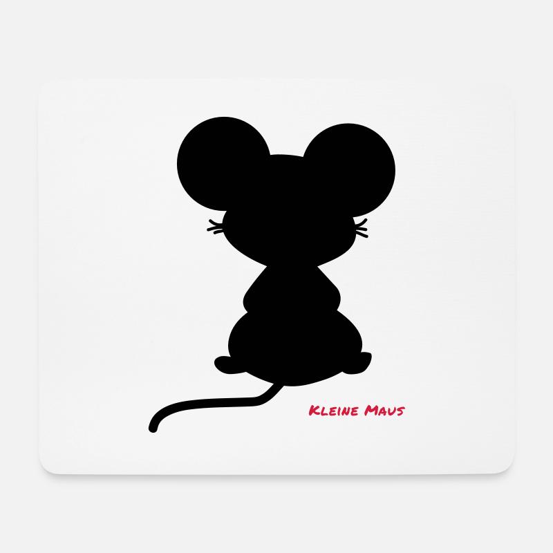 KLEINE MAUS - Mousepad (Querformat) - Weiß