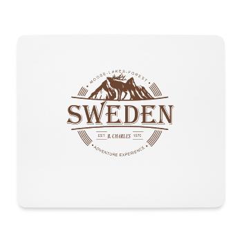 Schweden-Sweden - Mousepad (Querformat) - Weiß - Vorne