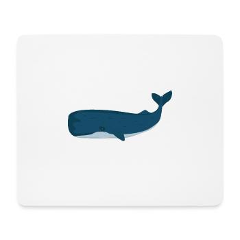 Physeter macrocephalus sperm whale whale gift - Mouse Pad (horizontal) - white - Front