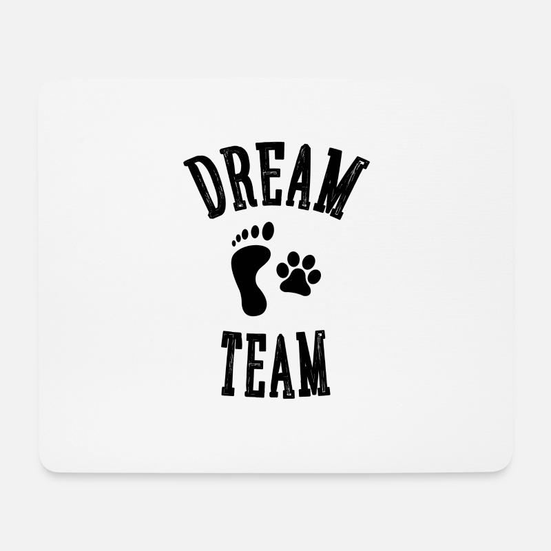 Dream Team - Mouse Pad (horizontal) - white