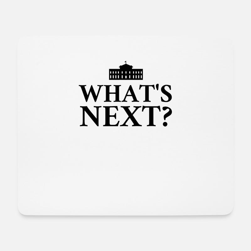 Whats Next? - Mouse Pad (horizontal) - white