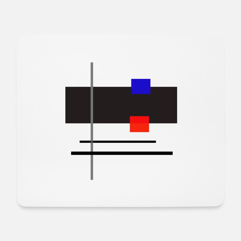 Aesthetic Art. Grafisches Shirt Design - Mousepad (Querformat) - Weiß