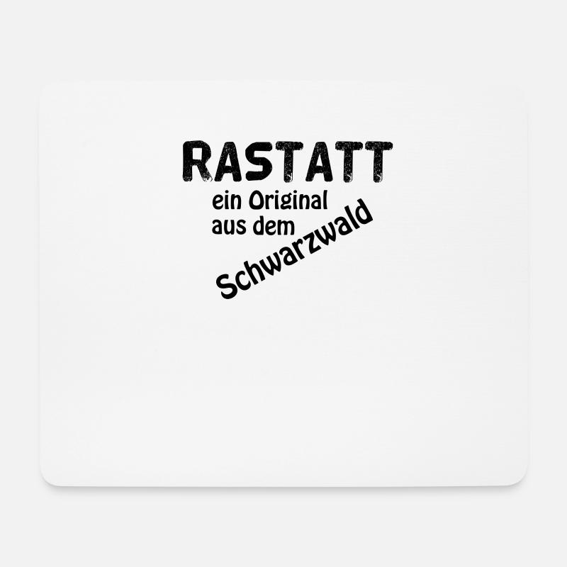 Rastatt ein Original aus dem Schwarzwald - Mousepad (Querformat) - Weiß