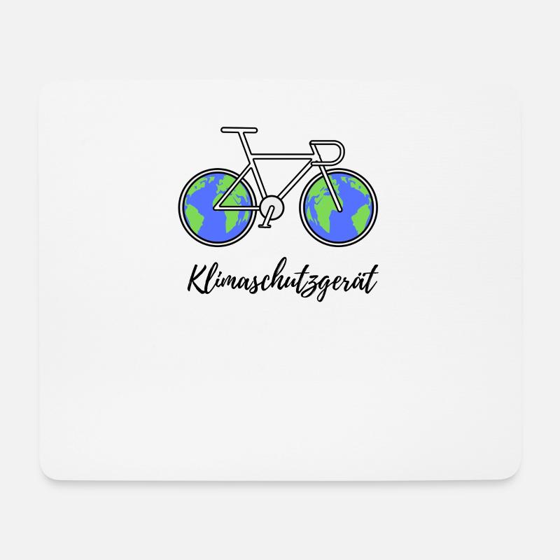 Klimaschutzgeschenk für Jugendliche. - Mousepad (Querformat) - Weiß
