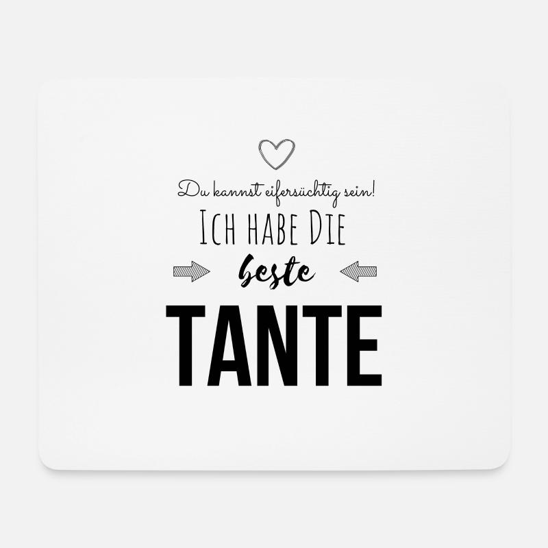Lieblingstante Tante Geschenk - Mousepad (Querformat) - Weiß