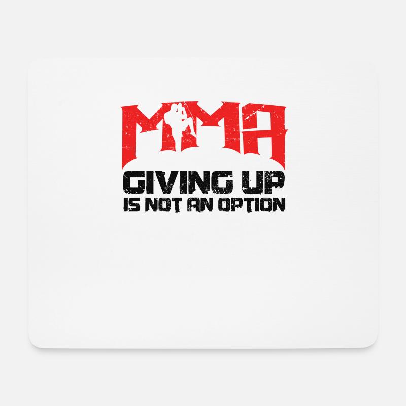 MMA - Mouse Pad (horizontal) - white