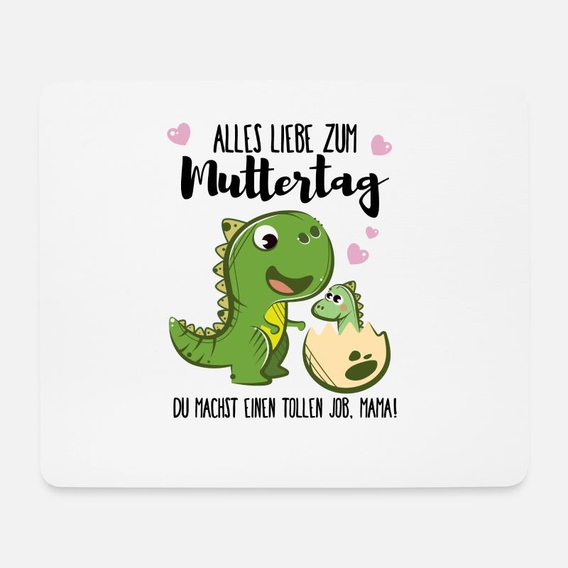 Alles Liebe zum Muttertag - Mousepad (Querformat) - Weiß