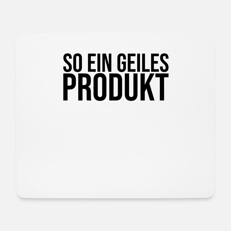 So ein geiles Produkt Meme - Mousepad (Querformat) - Weiß