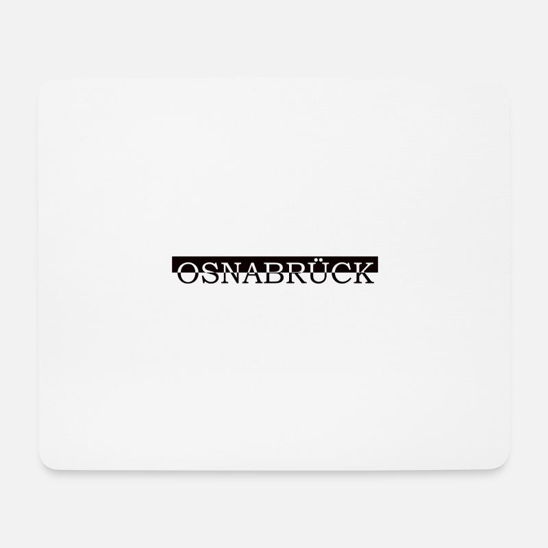 Osnabrück - Mousepad (Querformat) - Weiß