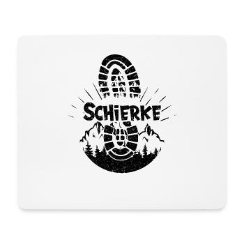 Schierke Skiing Mountain Hiking in the Harz Mountains - Mouse Pad (horizontal) - white - Front