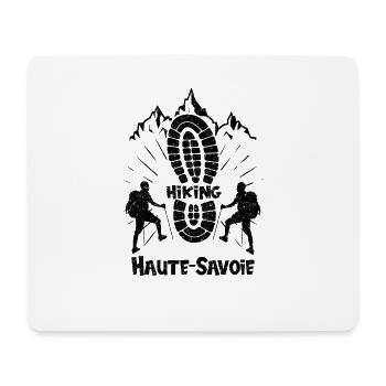 Haute-Savoie Frankreich wandern und Ski fahren - Mousepad (Querformat) - Weiß - Vorne
