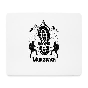 Wurzbach Bergtour Thüringer Wald Wandern - Mousepad (Querformat) - Weiß - Vorne