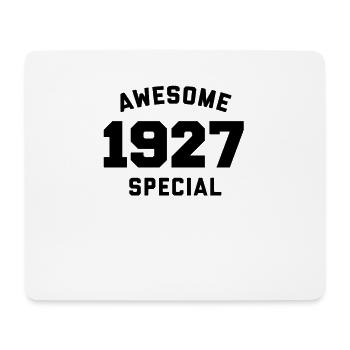 Lustiger Geburtstag Awesome Special 1927 - Mousepad (Querformat) - Weiß - Vorne