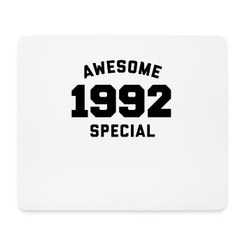 Funny Birthday Awesome Special 1992 - Mouse Pad (horizontal) - white - Front