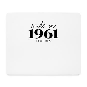 Made 1961 in Florida. Cute Birthday Party - Mousepad (Querformat) - Weiß - Vorne