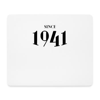 Funny Birthday Since 1941 - Mouse Pad (horizontal) - white - Front